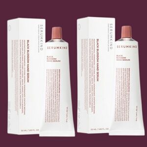 (2) x SERUMKIND Black Blossom Hand Serum BUNDLE! Luxury K Beauty 50ml ea *BNIB!